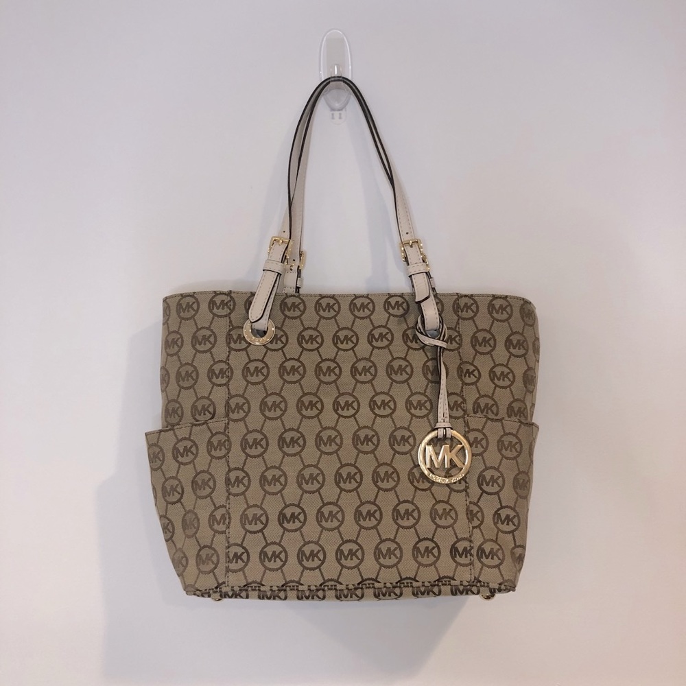 Michael Kors Signature Monogram Jacquard Tote NWT